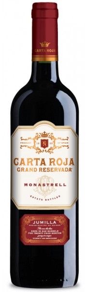 Monastrell Grand Reservada  Carta Roja  Jumilla  Spain